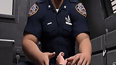 Law enforcement beat MILF pussy up