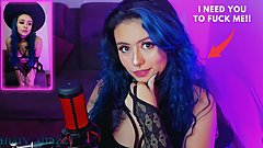 Part 2: Colombian webcam model loves to think of a huge cock inside her mouth, she is a bitch asking for tokens.