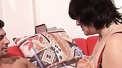 Chubby brunette hot sex experience