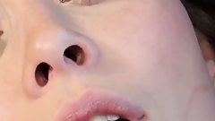 Karmella Sutra is a sexy teen who fucks herself