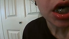 Face Fucking and Cumming Down Wifes Throat