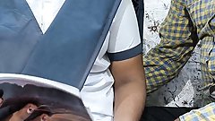Student ashu teaches her teacher first sex experience with Hindi audio