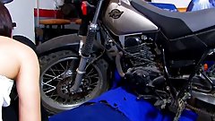 A Bitch Wants My Cock While I Work!