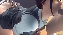 Fortnite - Rook on Her Knees Blowjob Animation (Soun)