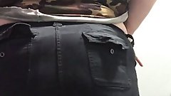 Bbwgoddess96 a little show in my work restroom