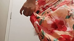 FILMED DRESSING BIG ASS LATINA