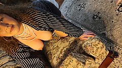 Amazing HotWife Gets Caught Toying & gets Stuffed